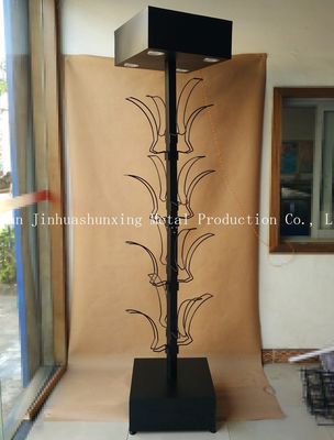 Os acessórios do carro de L700mm W700mm indicam a cremalheira, suportes de exposição do capacete com gancho