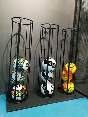 Assoalho que está o armazenamento da bola dos esportes da garagem de H1020mm W270mm, cremalheira vertical do armazenamento do basquetebol