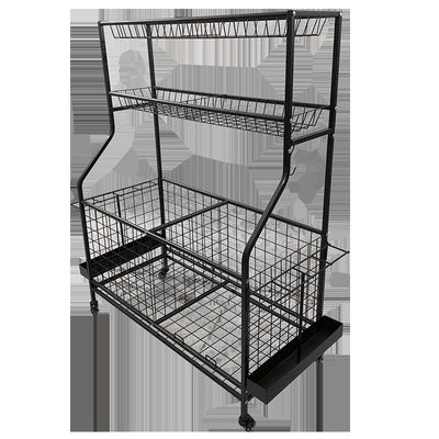 organizador For Sport Shops da bola dos esportes da garagem da largura do comprimento 420mm de 915mm