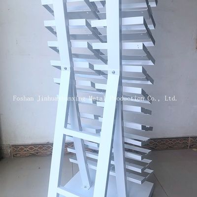 cremalheira de exposição da amostra da altura 320*480 milímetro de 2050mm, cremalheiras de exposição de vidro com branco