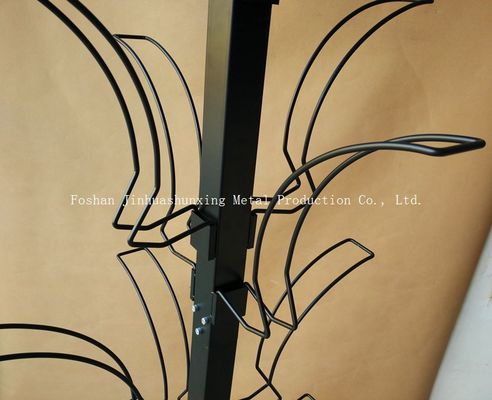 Os acessórios do carro de L700mm W700mm indicam a cremalheira, suportes de exposição do capacete com gancho