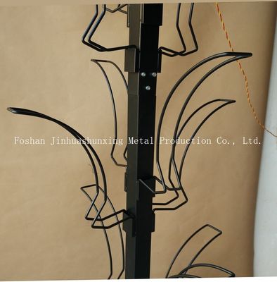 Os acessórios do carro de L700mm W700mm indicam a cremalheira, suportes de exposição do capacete com gancho