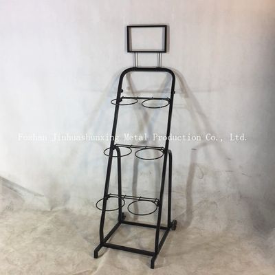 Cremalheira de exposição da flor da profundidade da largura 370mm do TUV 710mm para a planta carnuda, seis animais de estimação das flores
