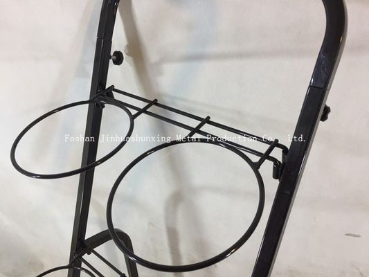 Cremalheira de exposição da flor da profundidade da largura 370mm do TUV 710mm para a planta carnuda, seis animais de estimação das flores
