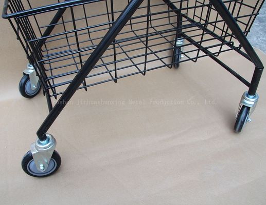 Cesta do tênis da largura da altura 600mm da dobradura 950mm com rodas duas camadas