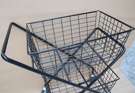 Cesta do tênis da largura da altura 600mm da dobradura 950mm com rodas duas camadas