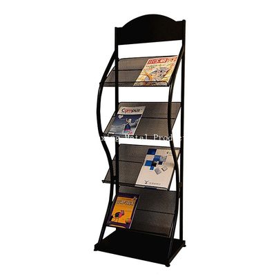 O compartimento do metal dos pneus de H1500mm L480mm quatro, jornais indica a cremalheira  Para livrarias, anúncio