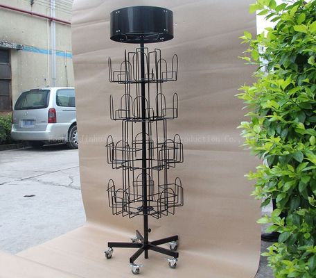 cremalheira de gerencio da literatura da altura do comprimento 1708mm de 524mm, cremalheira de livro do girador 360 graus