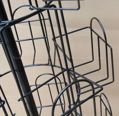 cremalheira de gerencio da literatura da altura do comprimento 1708mm de 524mm, cremalheira de livro do girador 360 graus