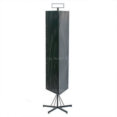 exposição de Pegboard da joia da altura da largura 165mm de 42mm, três lados que gerenciem o suporte do folheto, cremalheira de exposição do supermercado