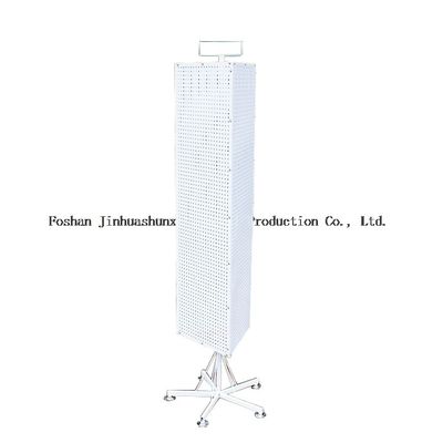 exposição de Pegboard da joia da altura da largura 165mm de 42mm, três lados que gerenciem o suporte do folheto, cremalheira de exposição do supermercado