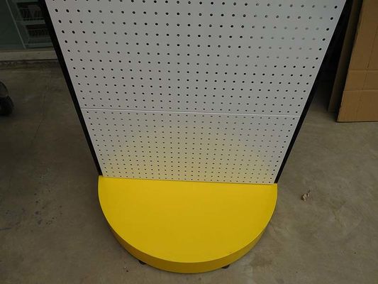 Cremalheira de exposição Pegboard da bateria de carro da largura do certificado 650mm do TUV