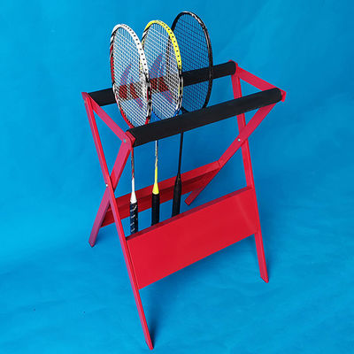 cremalheira do armazenamento do material desportivo da largura da altura 50cm de 70cm para a raquete de tênis