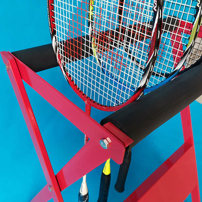 cremalheira do armazenamento do material desportivo da largura da altura 50cm de 70cm para a raquete de tênis