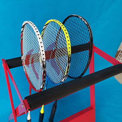 cremalheira do armazenamento do material desportivo da largura da altura 50cm de 70cm para a raquete de tênis