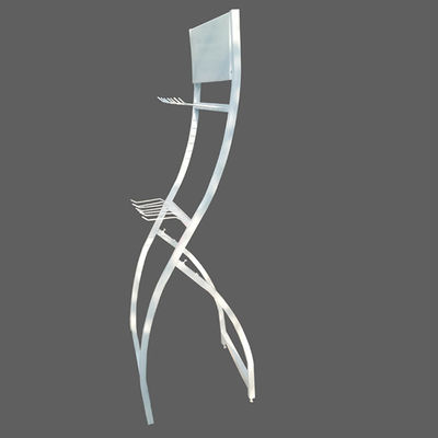 Os acessórios brancos do carro da cor LH-1432 indicam a cremalheira, cremalheira de exposição da lâmina de limpador