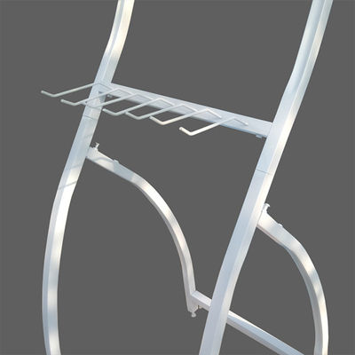 Os acessórios brancos do carro da cor LH-1432 indicam a cremalheira, cremalheira de exposição da lâmina de limpador