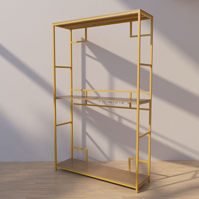 Armário de Rack Display do organizador da roupa da altura da profundidade 407mm da dupla camada 255mm com fechamento