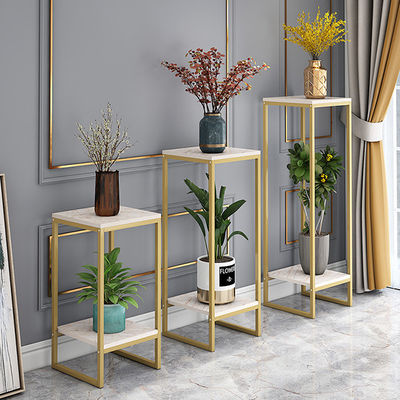 Mercearia uUed da cremalheira de exposição da flor da largura da altura 40mm da camada 800mm de Ulti ferro dourado que arquiva para a venda