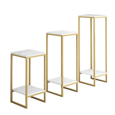 Mercearia uUed da cremalheira de exposição da flor da largura da altura 40mm da camada 800mm de Ulti ferro dourado que arquiva para a venda