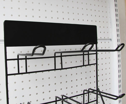 Mini Metal Wire Display Rack, suporte do fone de ouvido de Mesh Display Stands For Battery do fio