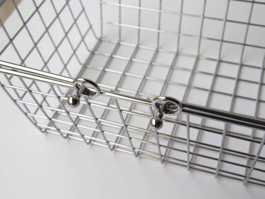 Cremalheiras de exposição feitas sob encomenda do supermercado da prova do TUV do tamanho, cestos de compras da loja
