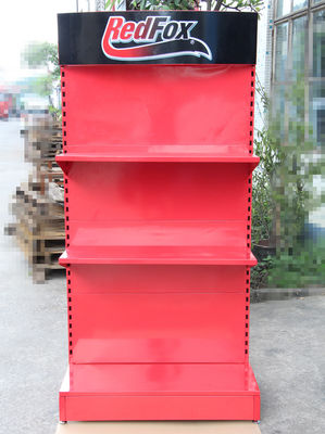 O TUV vermelho brilhante aprova a cremalheira Pegboard da ferramenta, loja de Peg Display Rack For Retail