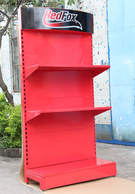 O TUV vermelho brilhante aprova a cremalheira Pegboard da ferramenta, loja de Peg Display Rack For Retail