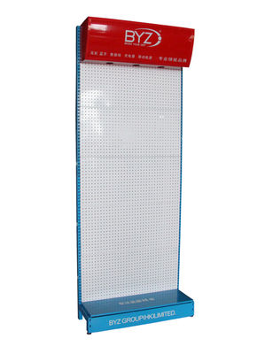 A cremalheira de exposição da caixa do telefone de L900mm H2200mm, acessórios do telefone celular indica a cremalheira 	 Suporte do assoalho