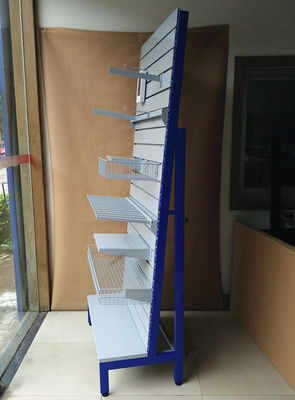 Cremalheiras de exposição de Pegboard da profundidade da largura 450mm do metal 900mm para ferramentas da mão