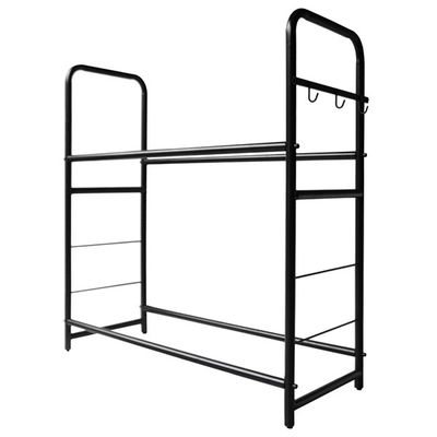 Cremalheira do armazenamento de pneu do comprimento 1180mm da altura 1250mm com ganchos