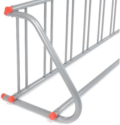 O organizador do armazenamento da bicicleta do suporte 9 do assoalho 111" L todo o pó de aço da cremalheira da grade revestiu