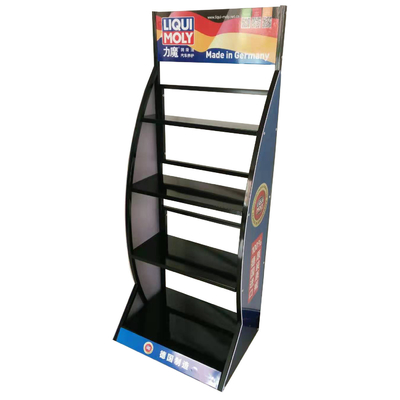 Suporte de exibição personalizado cremalheiras de exibição de óleo de motor de metal automático Mobil um rack de exibição de óleo de motor cremalheira de armazenamento